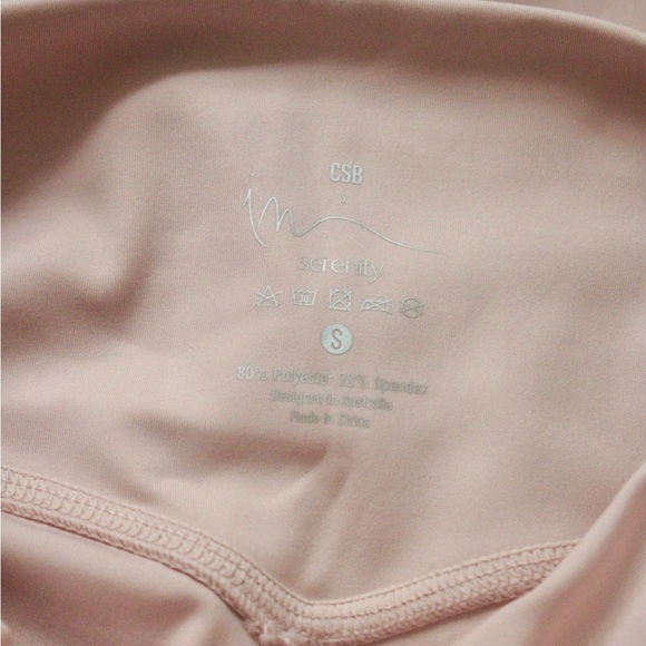 NWT CSB Serenity Shorts 6” in Blush (Size Small) - Picture 8 of 8